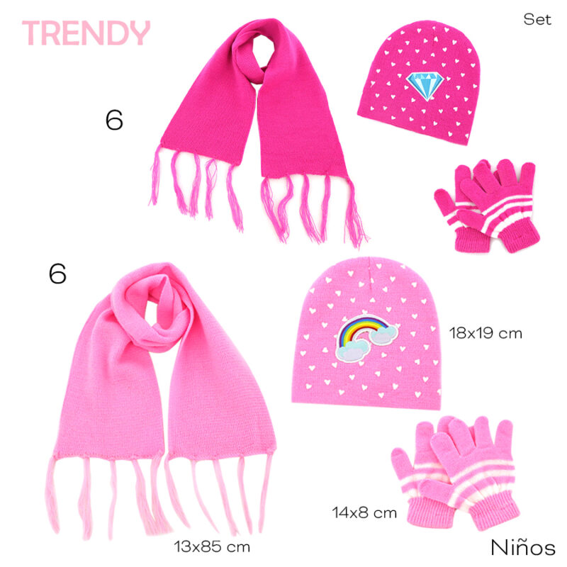 13813 - SET GORRO Y BUFANDA TRENDY T2 CAO