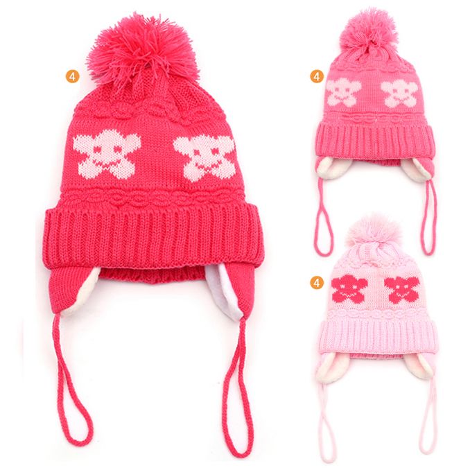 GORRO COYA INFANTIL NENA 2 A 4 AÑOS CON POMPÓM 23707 CAÑ