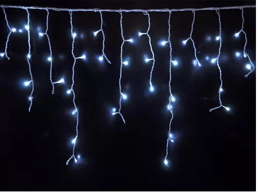LUZ LED NAVIDAD LLUVIA CALIDO/BLANCO X100 ART POL17 JAÑ