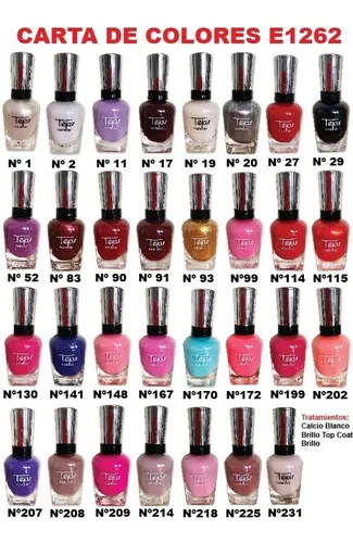 ESMALTE P/UÑAS 16ML TEJAR ART E1262 HAÑ