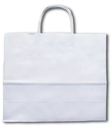 BOLSA LISA BLANCA 32X10X23CM HAÑ