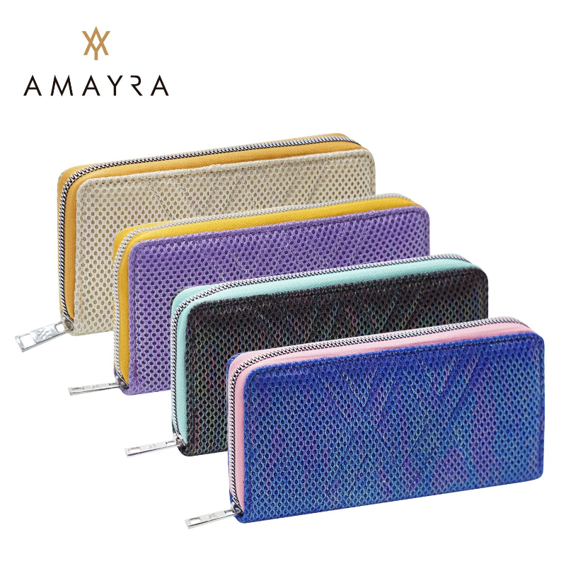 BILLETERA AMAYRA 1 DIVISIÓN 10X19X3CM ART 67.B864 IAÑ
