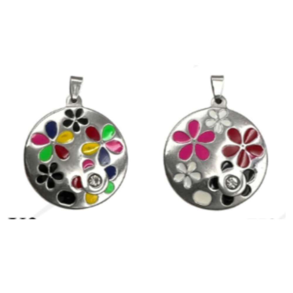 DIJE ACERO ESMALTADO COLORES 16DI46 GAÑ