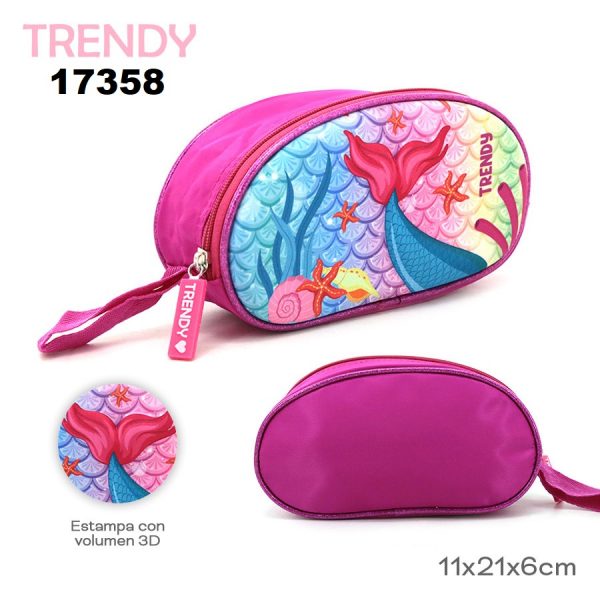 CARTUCHERA TRENDY ART 17358 KAN