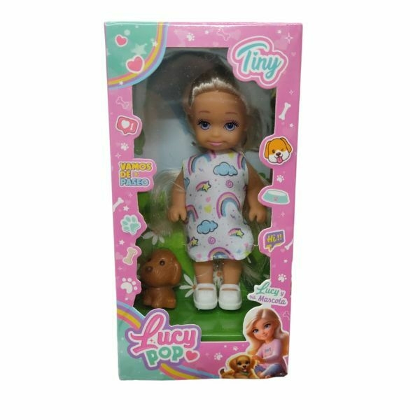 MINI MUÑECA LUCY POP TINY C/MASCOTA ART 54903 KAÑ