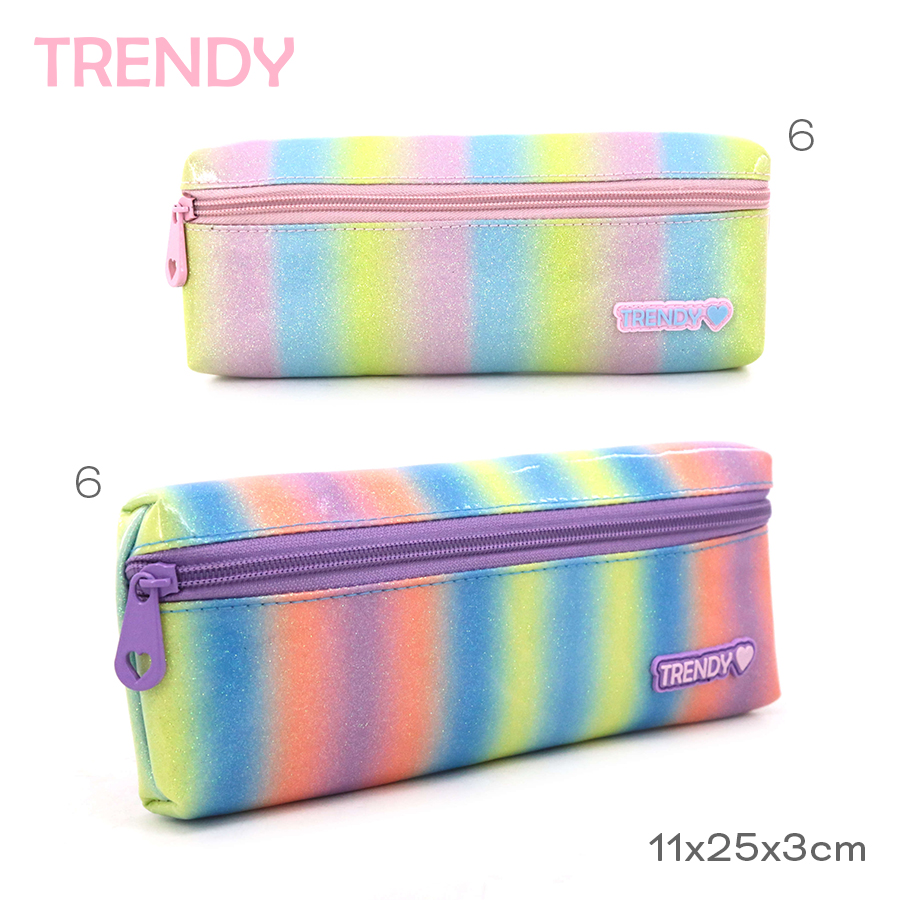CARTUCHERA TRENDY 11X25X3CM ART 17524 AAO