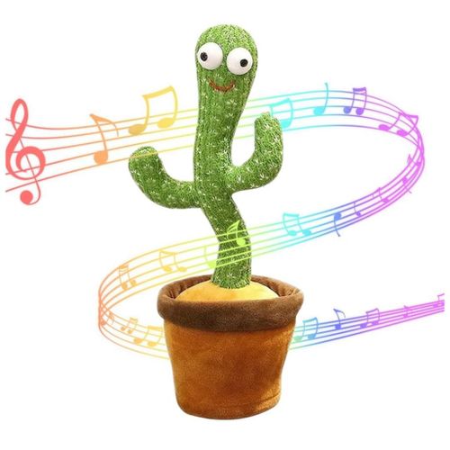 CACTUS BAILARIN MUSICAL 30CM ART STC-60 HAÑ