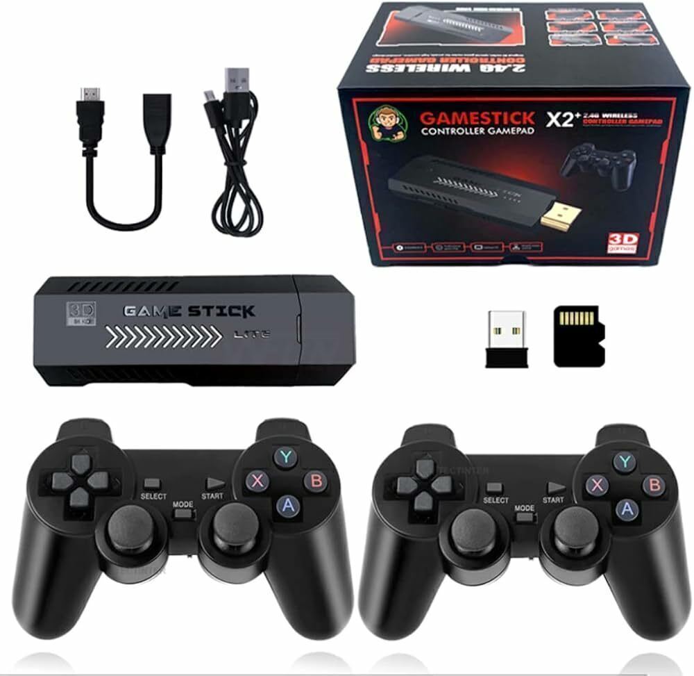 CONSOLA RETRO GAMESTICK ART X2PLUS AAÑ