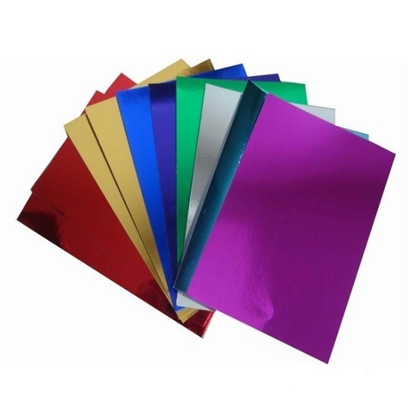 CARTULINA METALIZADA 44.7X61CM COLORES VARIOS AAO