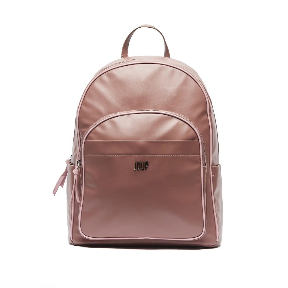 MOCHILA DE PU LISO CON DETALLES DE VIVOS ART MO0105J CAÑ