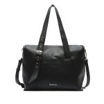 CARTERA DE PU GRANEADO C/DETALLES ART CA0123B GAO