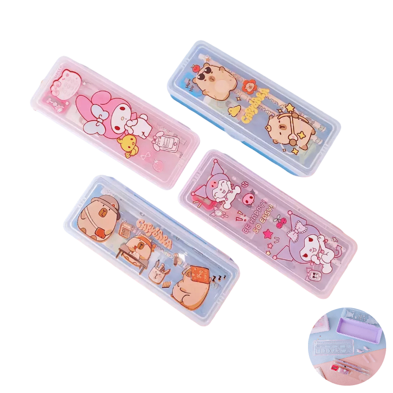 SET CARTUCHERA + UTILES SANRIO CAPYBARA 3391/50381 AAO