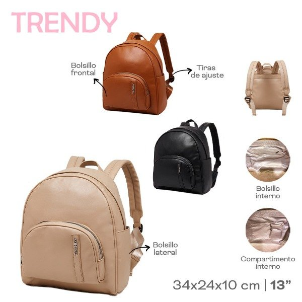 MOCHILA TRENDY ART 22529 CAÑ