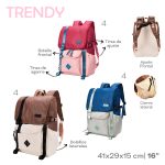MOCHILA TRENDY ART 22509 CAÑ