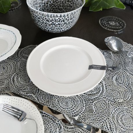 PLATO BLANCA PORCELANA 20CM ART 4921416 JAÑ