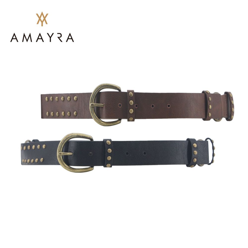 CINTURON AMAYRA TACHAS DORADAS 67.520V HAÑ