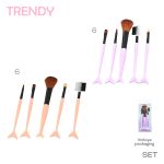 SET DE PINCELES TRENDY BEAUTY SIRENA ART 15324 HAÑ