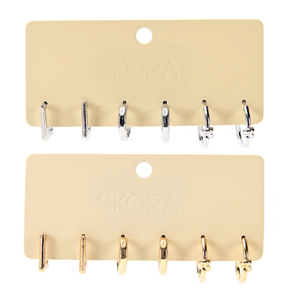 SET AROS ARGOLLAS DIFERENTES MODELOS X6 UNDART 36589 HAÑ