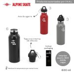 BOTELLA TERMICA ALPINE SKATE ART 18503 GAO