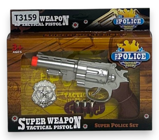 SET DE REVOLVER CON ACCESORIOS 26CM ART B789303/660-6 FAÑ