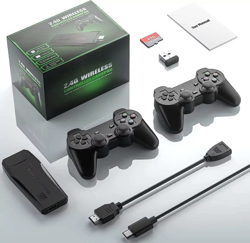 CONSOLA DE JUEGOS GAME STICK ART 1201 / P-24 / M8X40 CAO