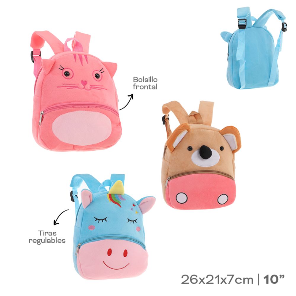 MOCHILA INFANTIL TRENDY ANIMALES ART 53711 AAO