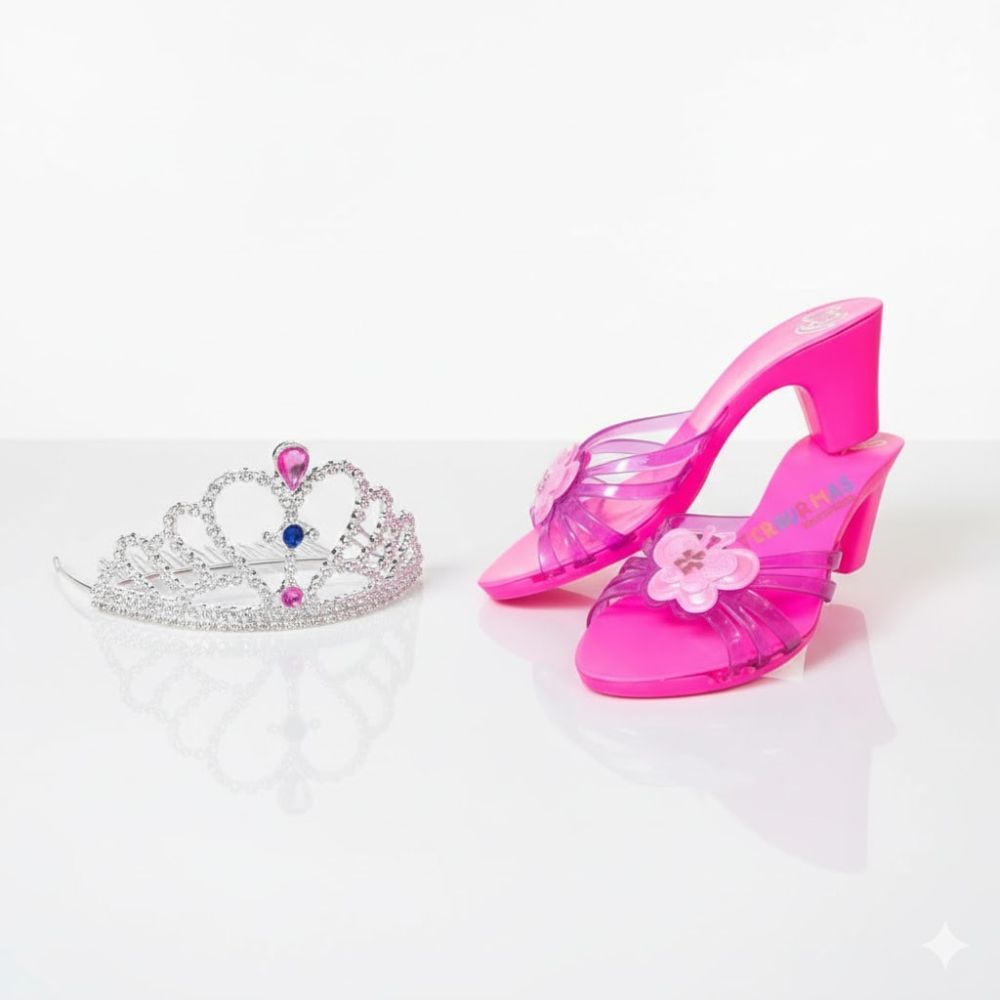 ZAPATOS DE PRINCESA C/ CORONA ART 55872 KAÑ