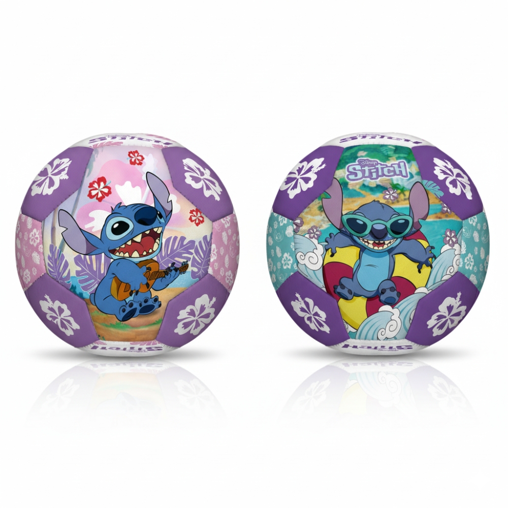 PELOTA DE FUTBOL STITCH N°2 4 MODELOS (100G) ART 957112 CAO