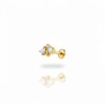 PIERCING ACERO DORADO OMBLIGO ABEJA BP843D AAO
