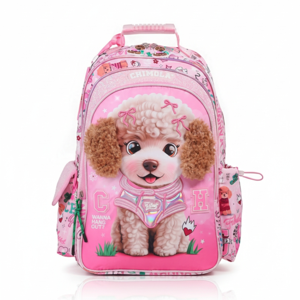 MOCHILA ESPALDA 18" POODLE ART BT282 LAÑ