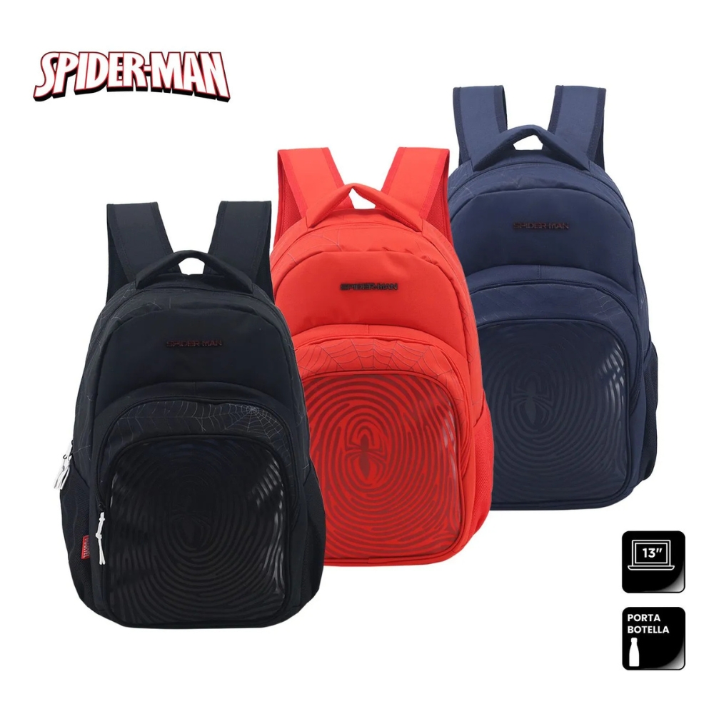 MOCHILA SPIDERMAN 18" DISNEY ART 75.2000008 LAÑ