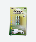 PILA AAA X2 USB TIPO C RECARGABLE 660MLWH 083-3093 HAO