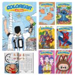 LIBRO DE COLOREAR VARIOS MODELOS ART 1-38 BAO