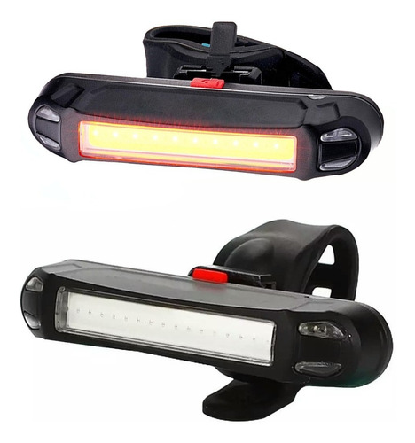 LUZ RECARGABLE BICICLETA JS-080 / P080KA / 1452 / 2028 BAO