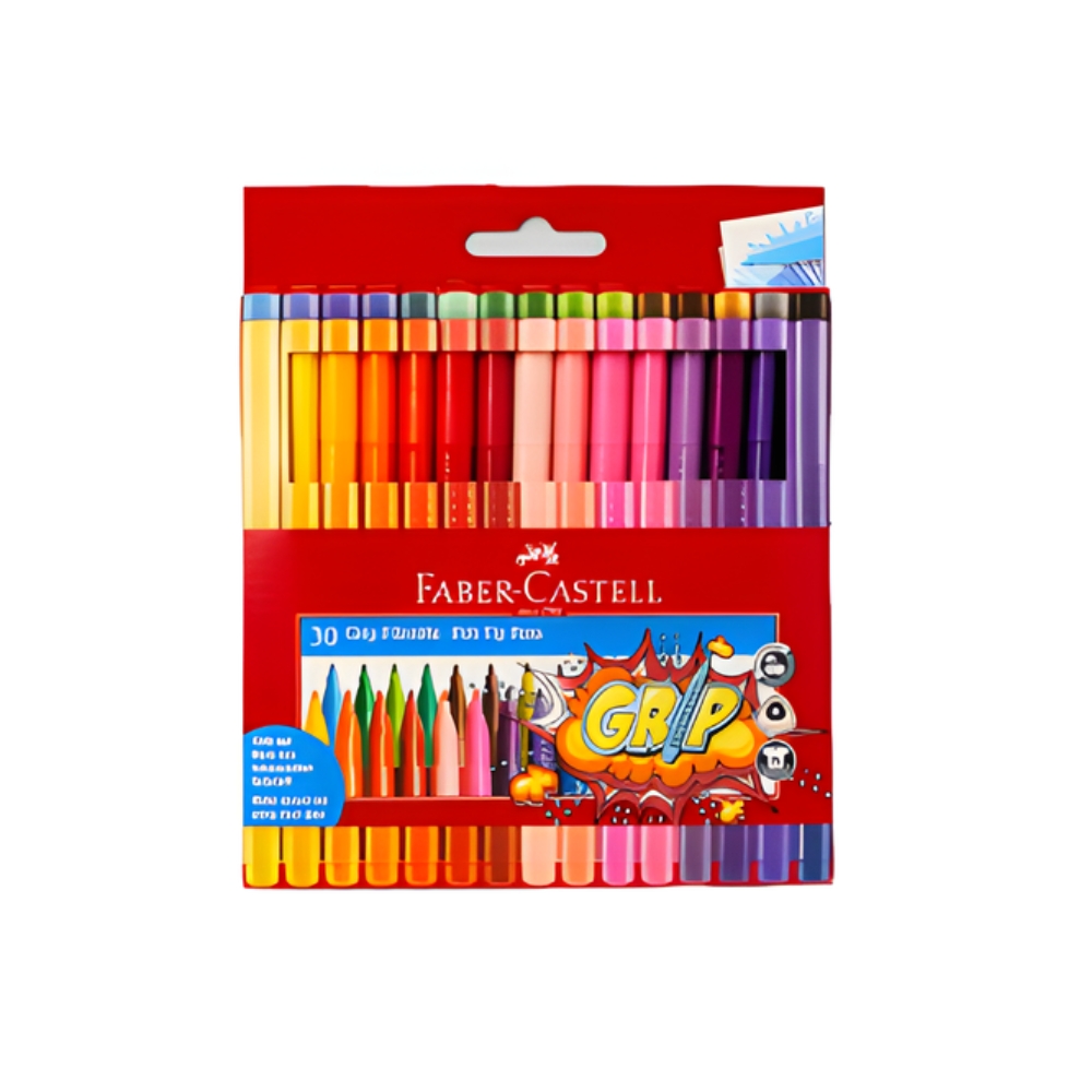 MARCADOR GRIP COLOUR MARKER X30 ART 554630 BAO