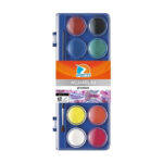 SET DE ACUARELAS PREMIUM EZCO 12 COLORES 404100-12 BAO
