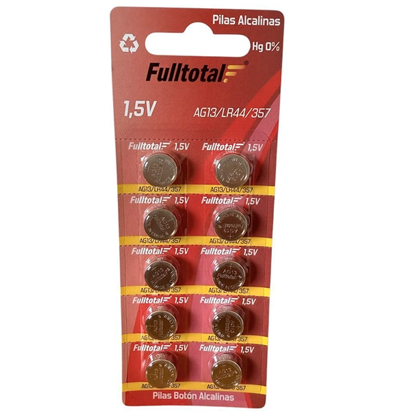 PILA AG13 ALCALINA FULLTOTAL ART 083-4044 BAO