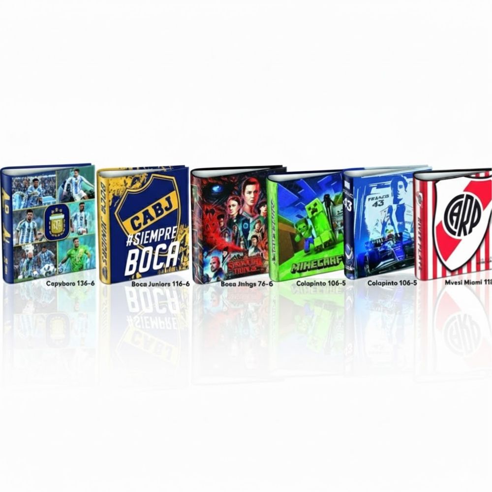 CARPETA 3 ANILLOS SURTIDOS ART M08 BAO