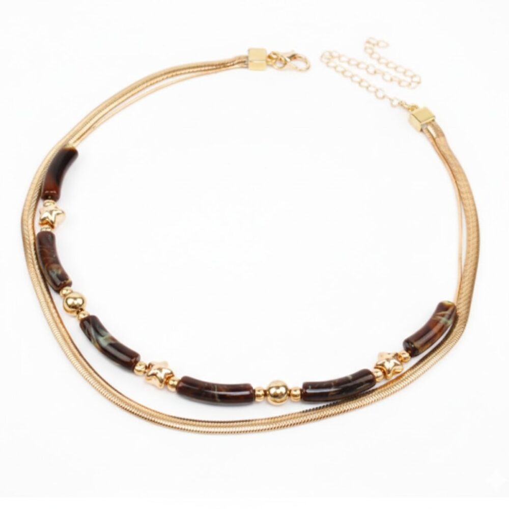 COLLAR MARBLED STARS ART BR3995 BAO