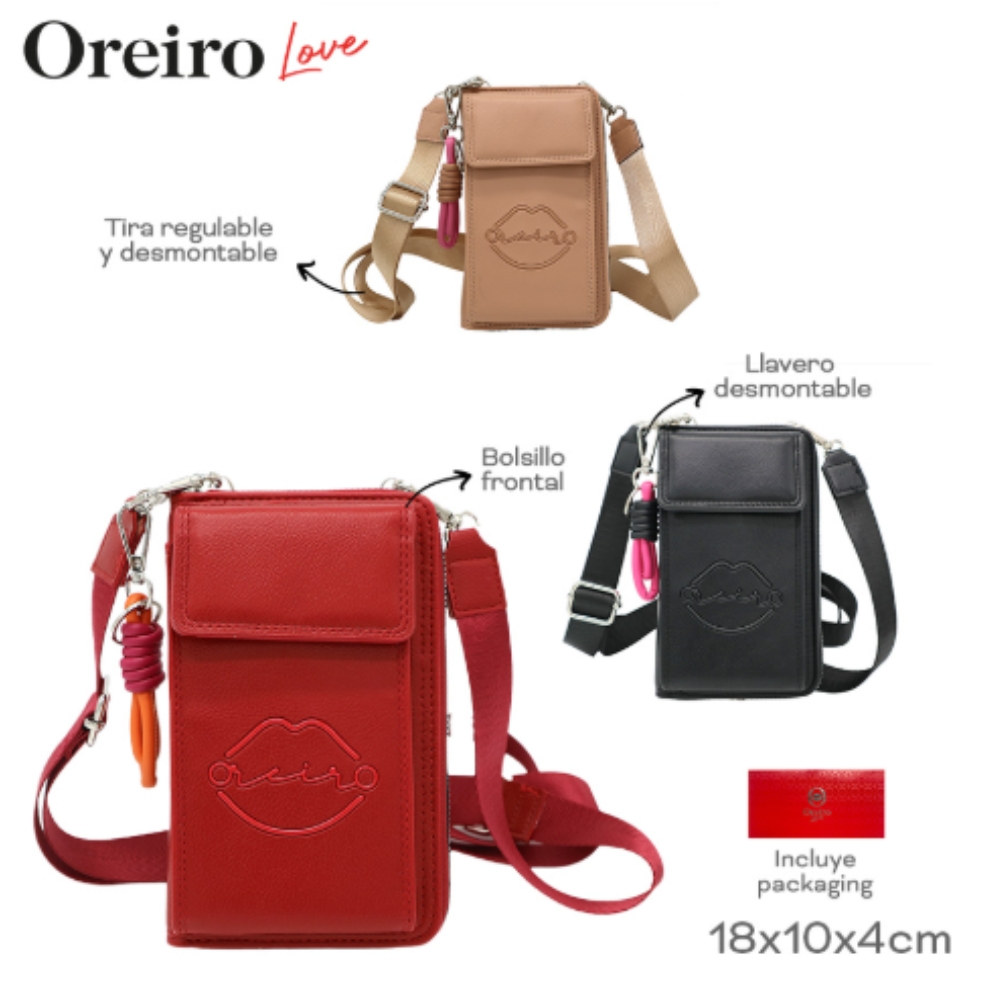 PORTACELULAR PHONE BAG OREIRO LOVE ART 28619 BAO