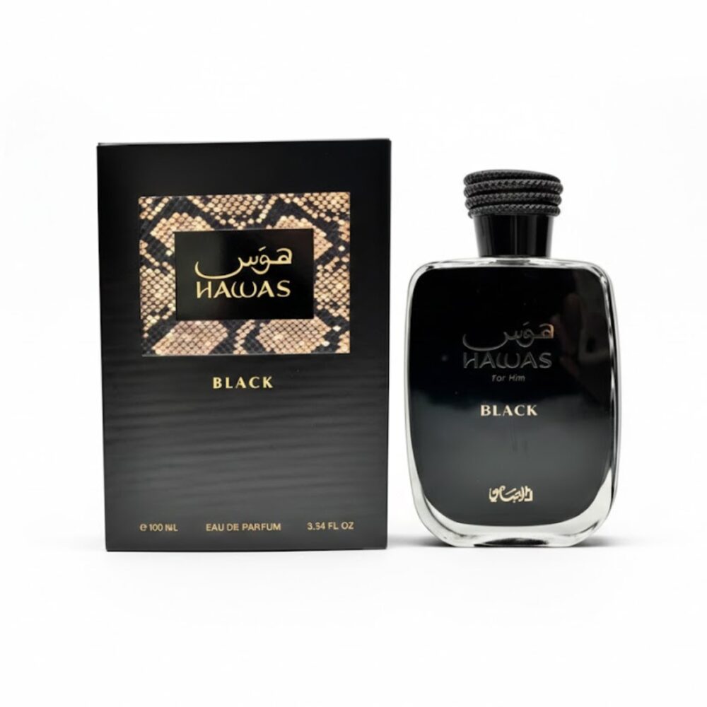 PERFUME ARABE HAWAS BLACK 100ML ART 72737-5 EAO