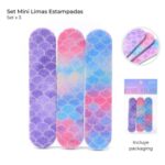 SET MINI LIMAS ESTAMPADAS x3u ART 38925 CAO