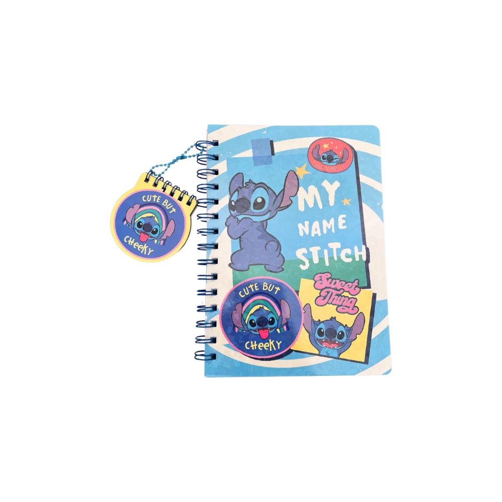 CUADERNO Y NOTAS STITCH A5 ART SC-88-2 CAO