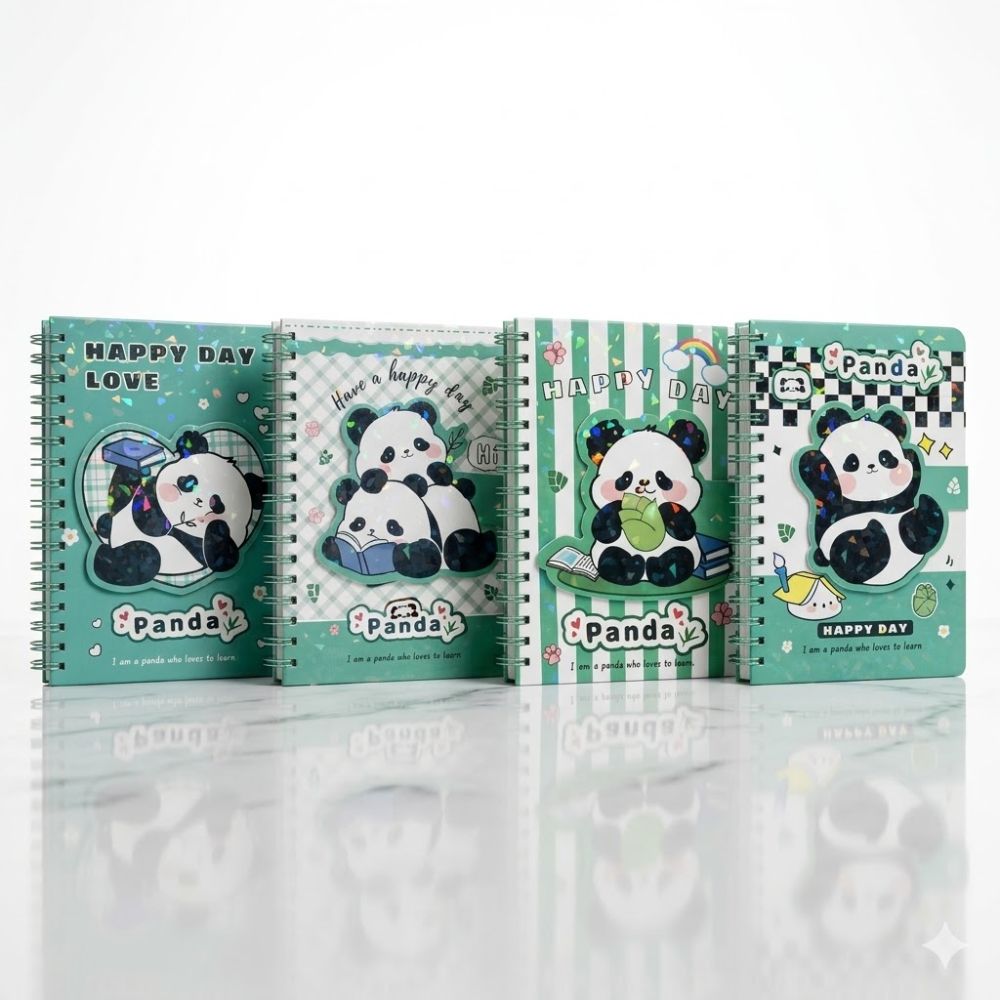CUADERNO PANDA ANILLADO A5 ART SC202-10 CAO
