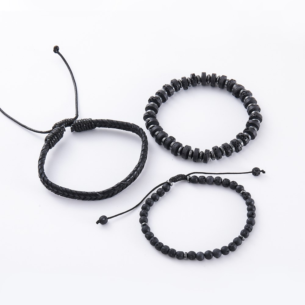 SET PULSERAS DE HOMBRE ART 54369 CAO