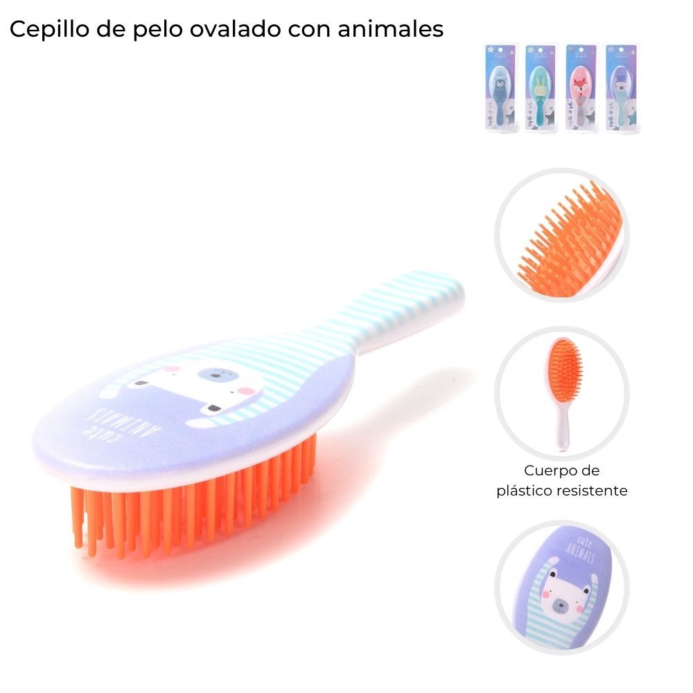 CEPILLO DE PELO PLEGABLE ANIMALES 43687 CAO
