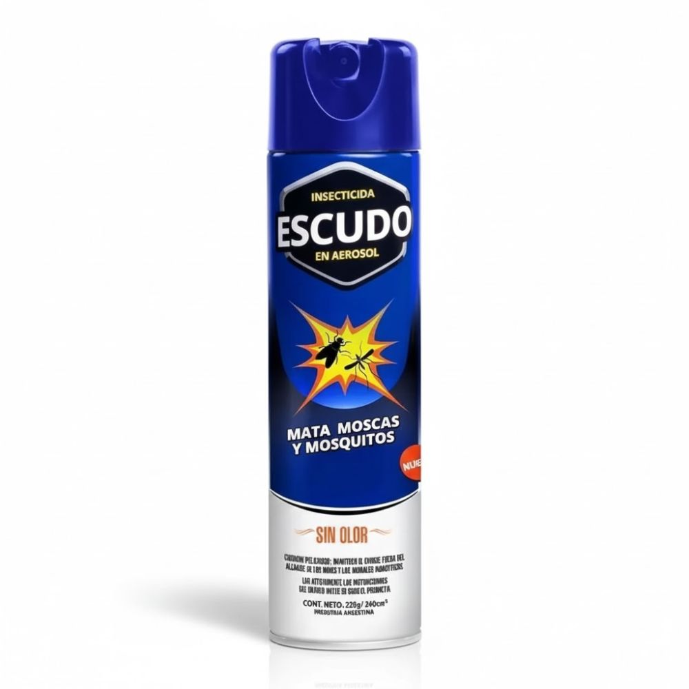 INSECTICIDA ESCUDO MATA MOSCAS Y MOSQUITOS SIN OLOR EAO