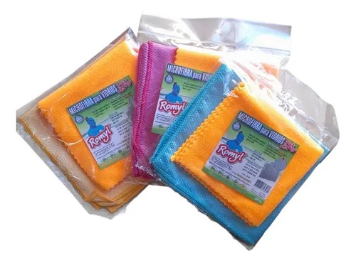 MICROFIBRA VIDRIOS PACK X2UN ART 348 BAO