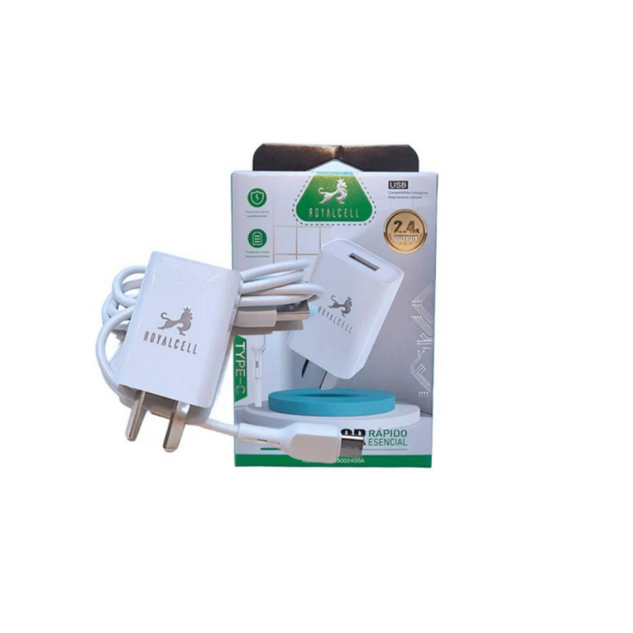 CARGADO RAPIDO USB + CABLE TIPO C A IP ART RC9006000A CAO