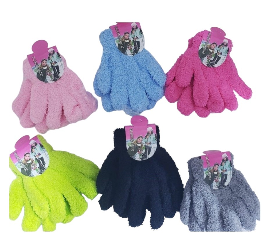 GUANTE INFANTIL PLUSH ART 12893/94 INV CAO